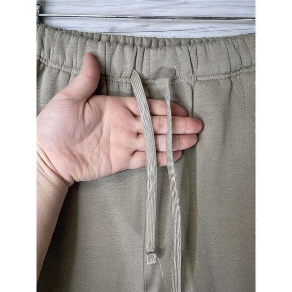 Fear Of God Essentials Pants Mens Medium Beige 100% Cotton Sweatpants Joggers - Picture 2 of 11